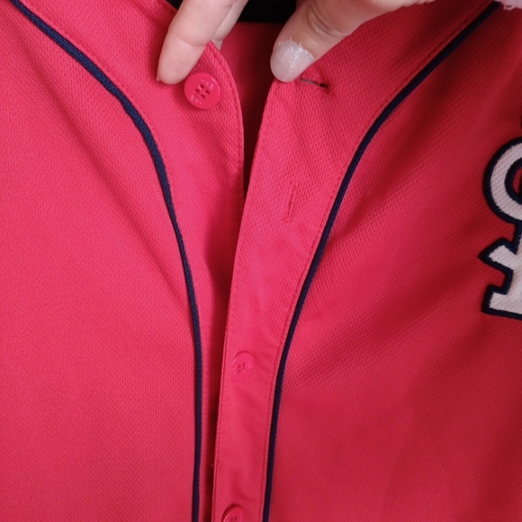 Adidas St. Louis Cardinals #7 Holliday Jersey Youth XL 18/20 Red & Navy - Picture 7 of 10